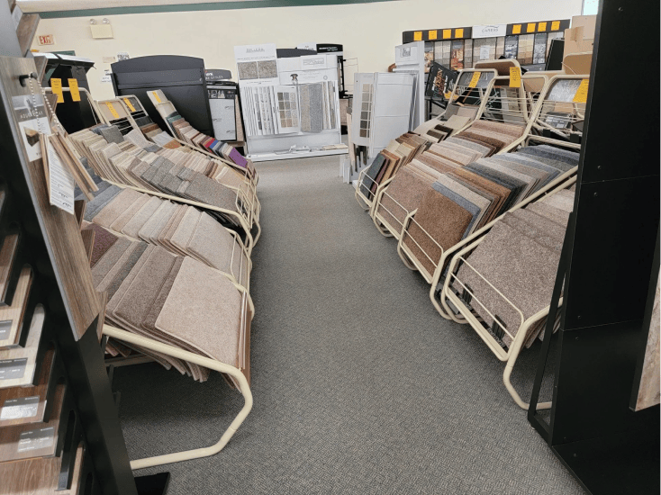 Carpet and Vinyl Floors at Carpets & More in Square, PA